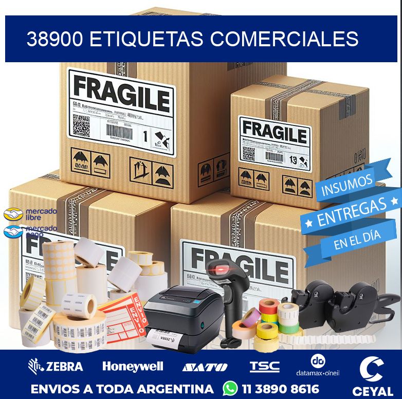 38900 ETIQUETAS COMERCIALES
