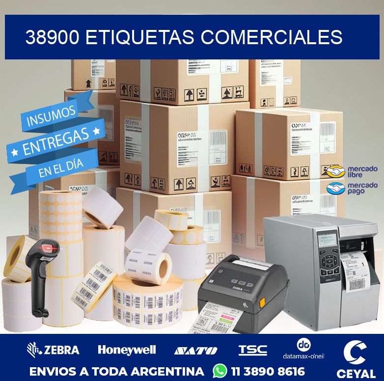 38900 ETIQUETAS COMERCIALES