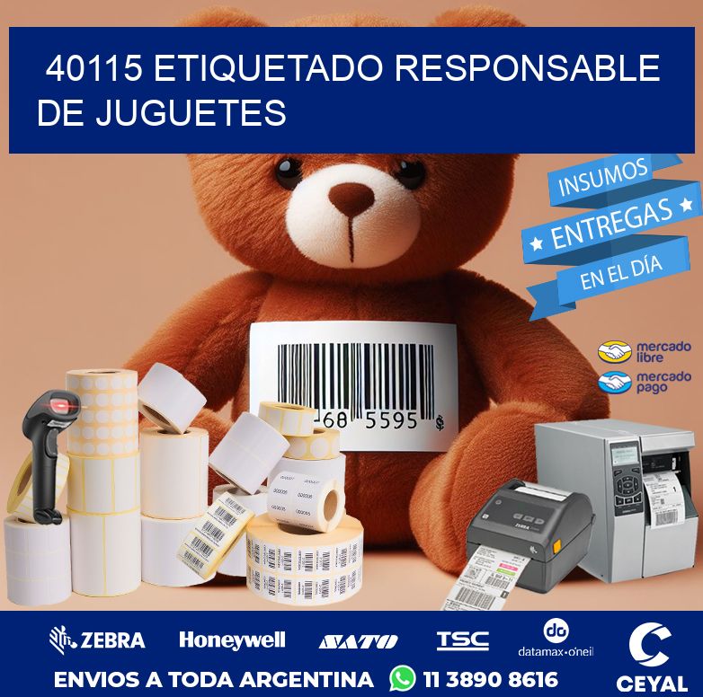 40115 ETIQUETADO RESPONSABLE DE JUGUETES