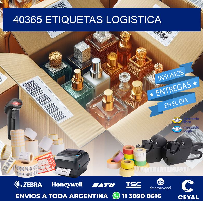 40365 ETIQUETAS LOGISTICA