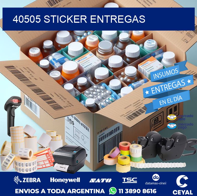 40505 STICKER ENTREGAS