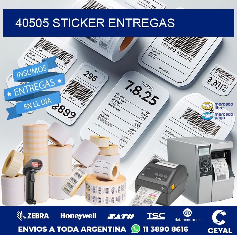 40505 STICKER ENTREGAS