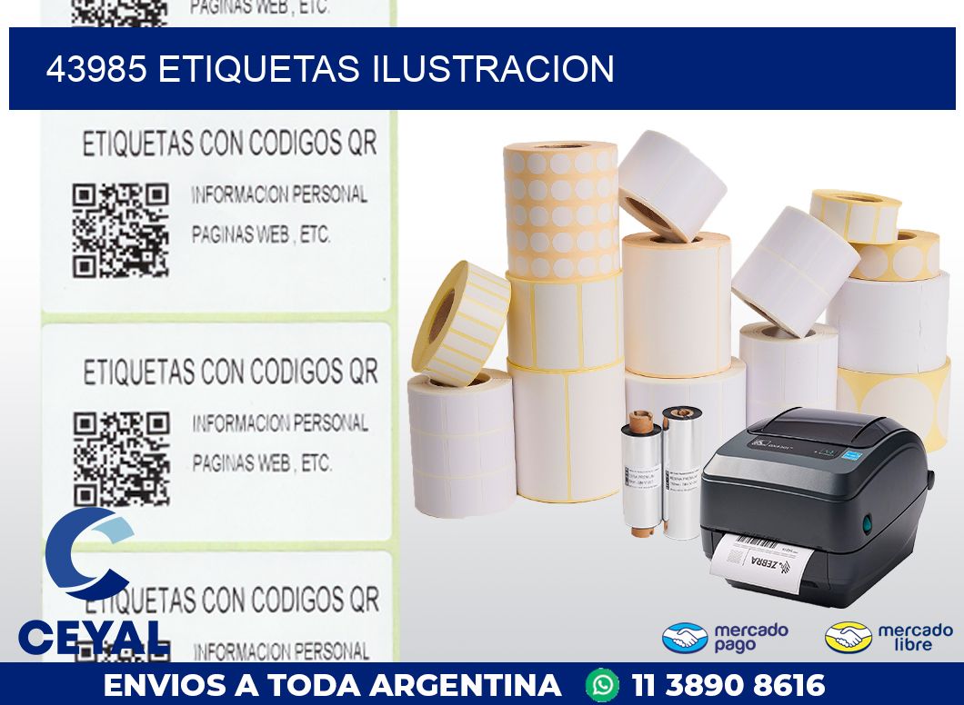 43985 ETIQUETAS ILUSTRACION