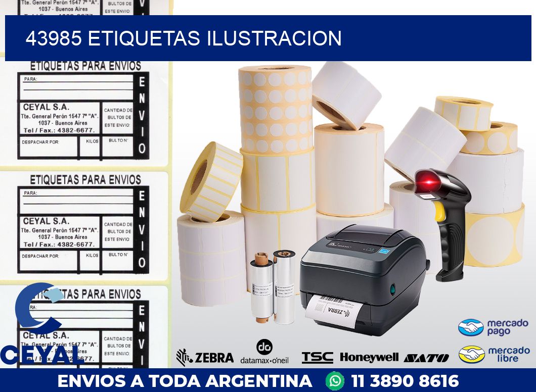 43985 ETIQUETAS ILUSTRACION