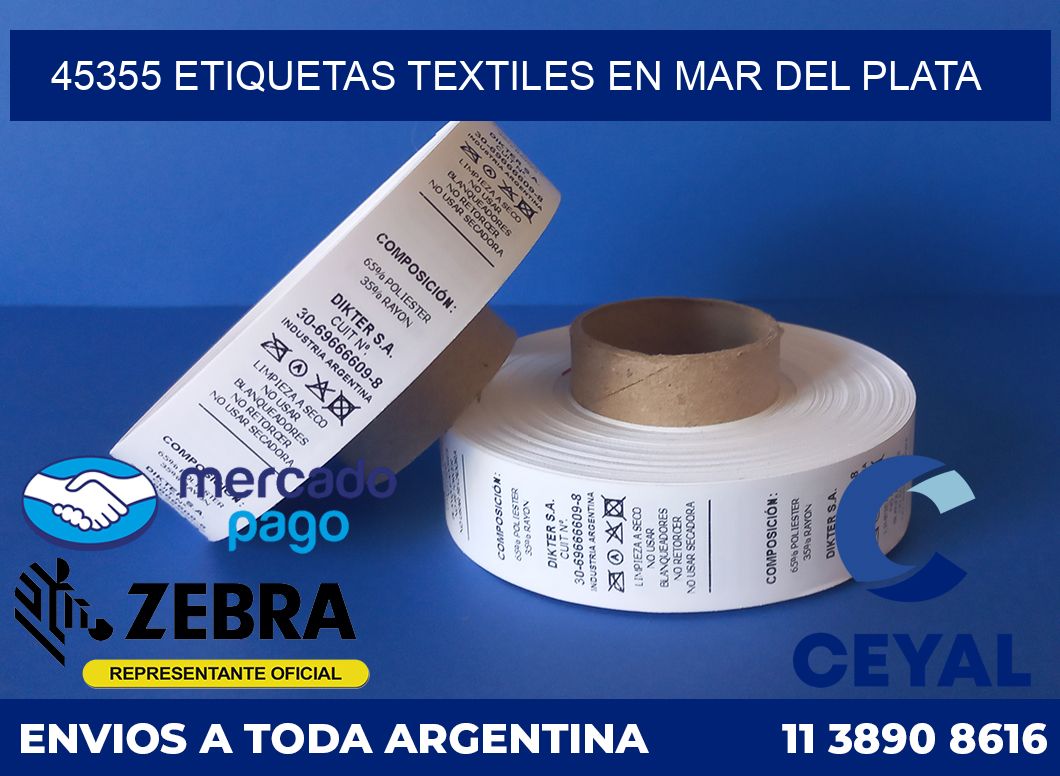 45355 ETIQUETAS TEXTILES EN MAR DEL PLATA