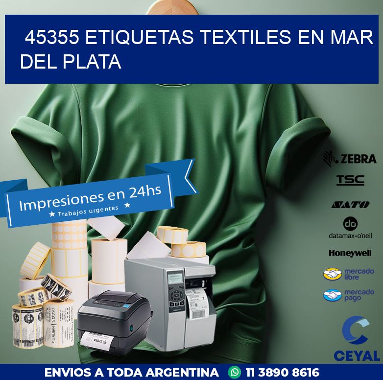 45355 ETIQUETAS TEXTILES EN MAR DEL PLATA