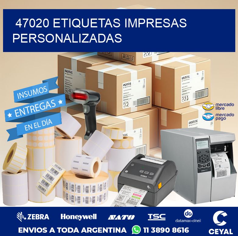 47020 ETIQUETAS IMPRESAS PERSONALIZADAS