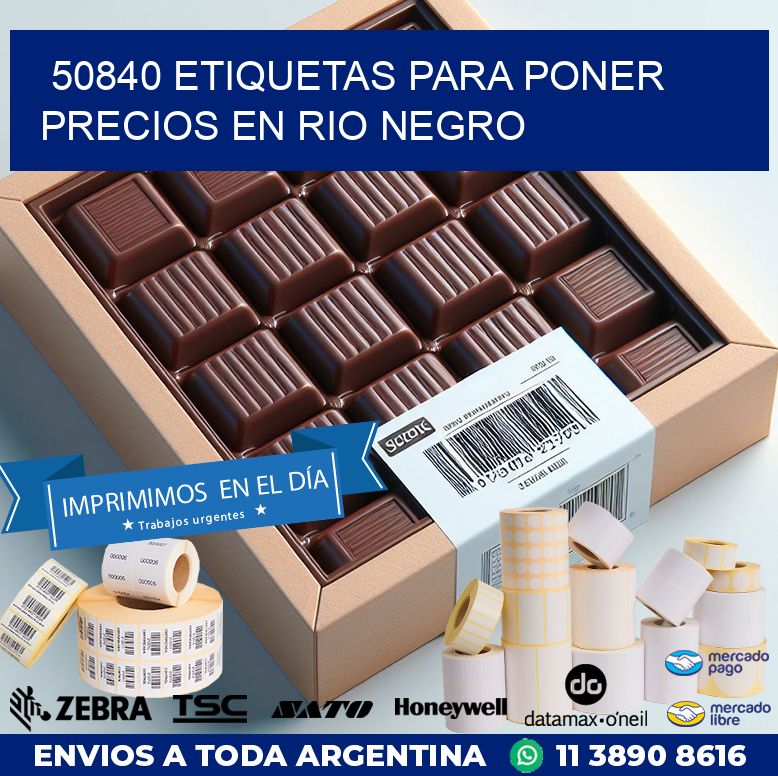 50840 ETIQUETAS PARA PONER PRECIOS EN RIO NEGRO