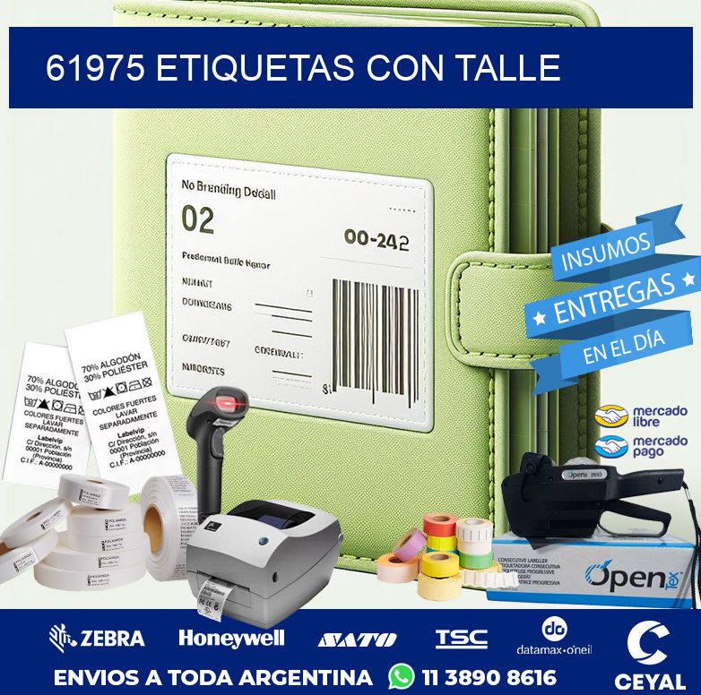 61975 ETIQUETAS CON TALLE
