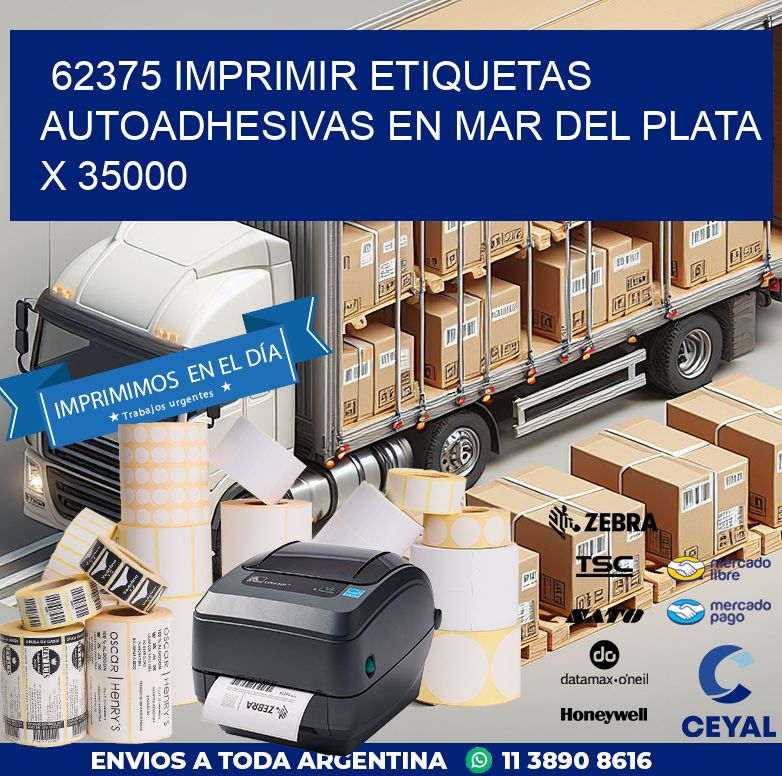 62375 IMPRIMIR ETIQUETAS AUTOADHESIVAS EN MAR DEL PLATA X 35000