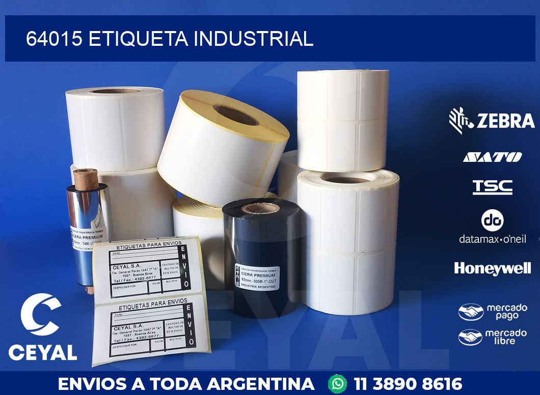 64015 ETIQUETA INDUSTRIAL