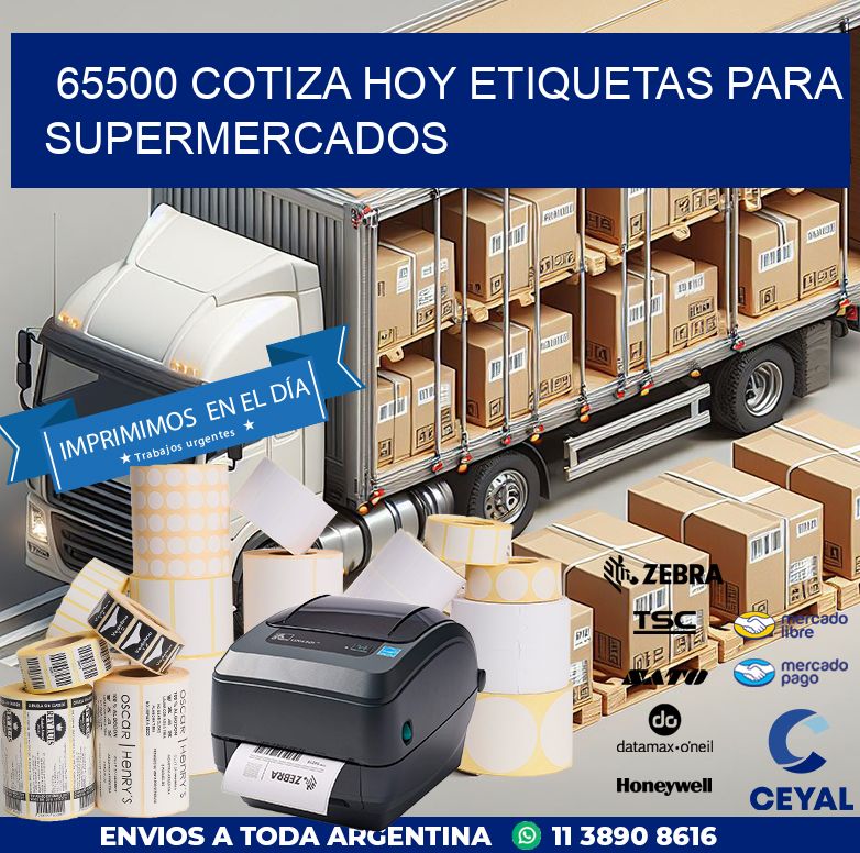 65500 COTIZA HOY ETIQUETAS PARA SUPERMERCADOS
