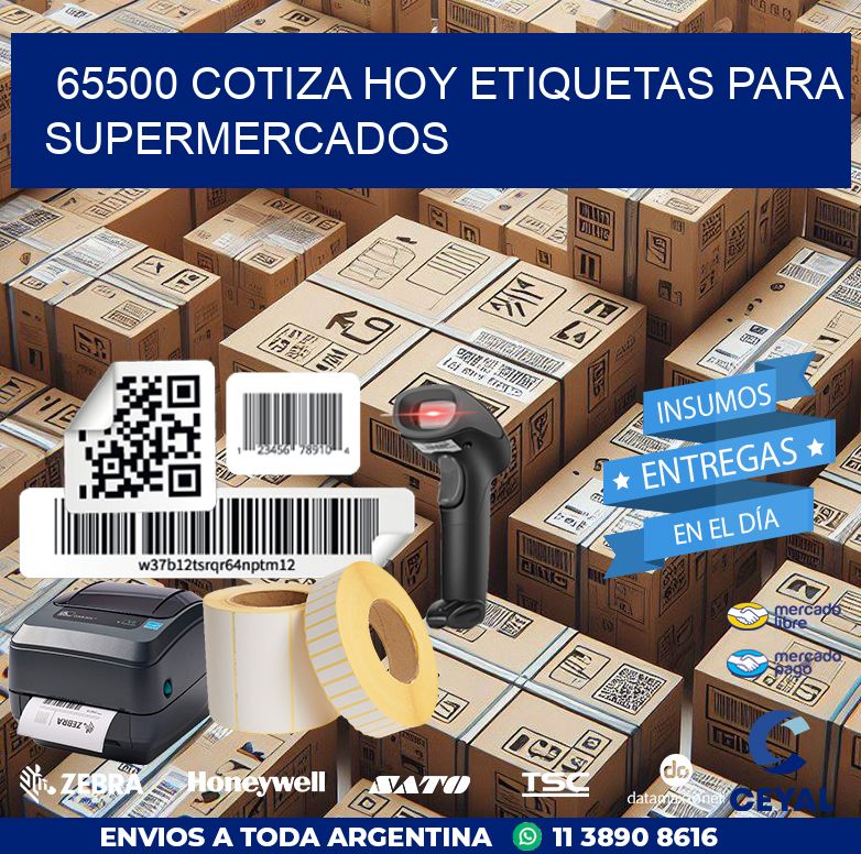 65500 COTIZA HOY ETIQUETAS PARA SUPERMERCADOS