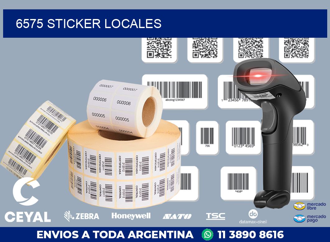 6575 STICKER LOCALES