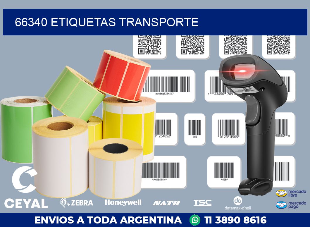 66340 ETIQUETAS TRANSPORTE