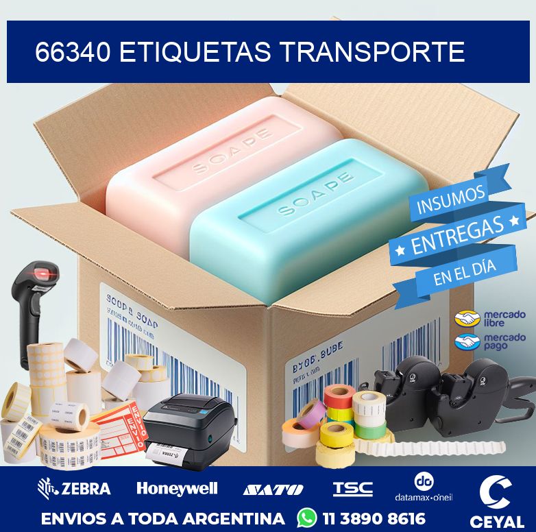 66340 ETIQUETAS TRANSPORTE