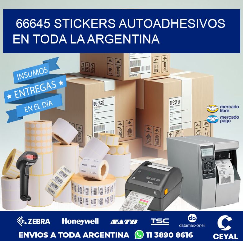 66645 STICKERS AUTOADHESIVOS EN TODA LA ARGENTINA