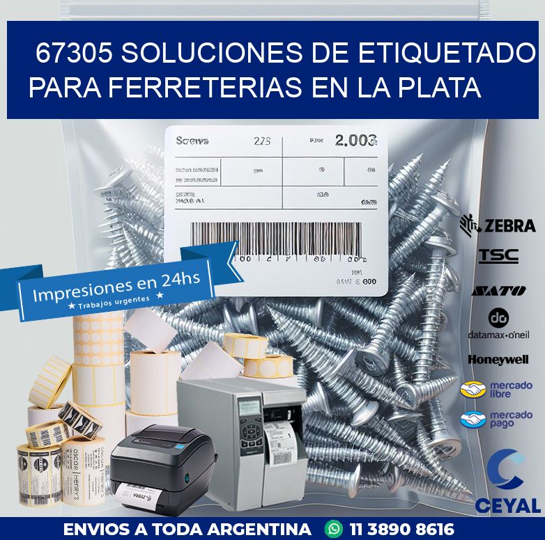 67305 SOLUCIONES DE ETIQUETADO PARA FERRETERIAS EN LA PLATA