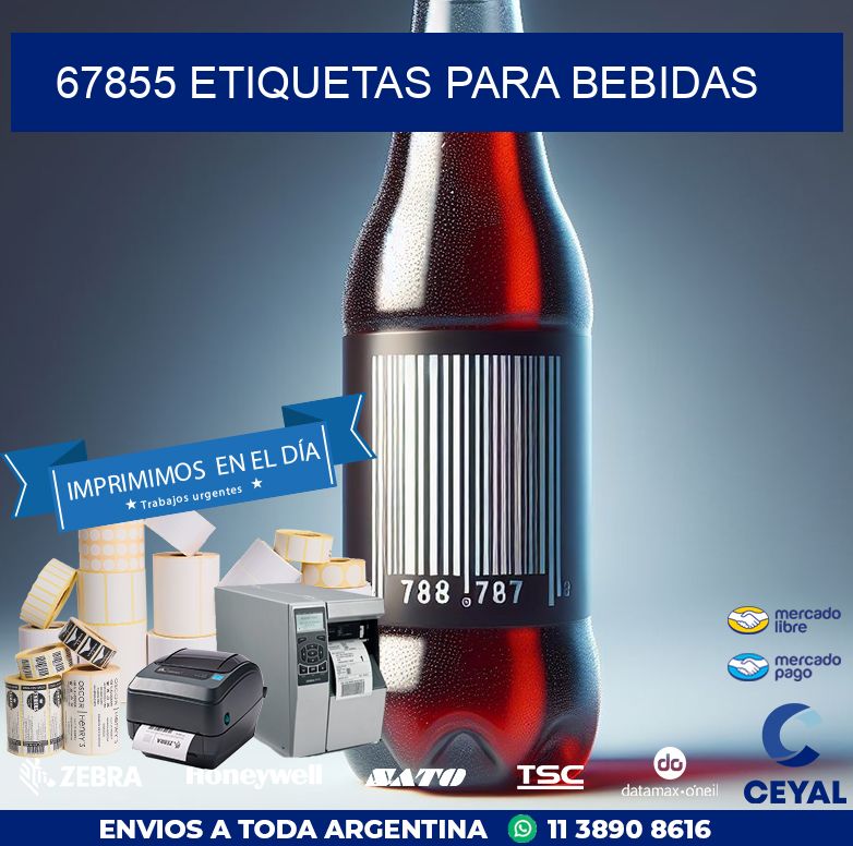 67855 ETIQUETAS PARA BEBIDAS