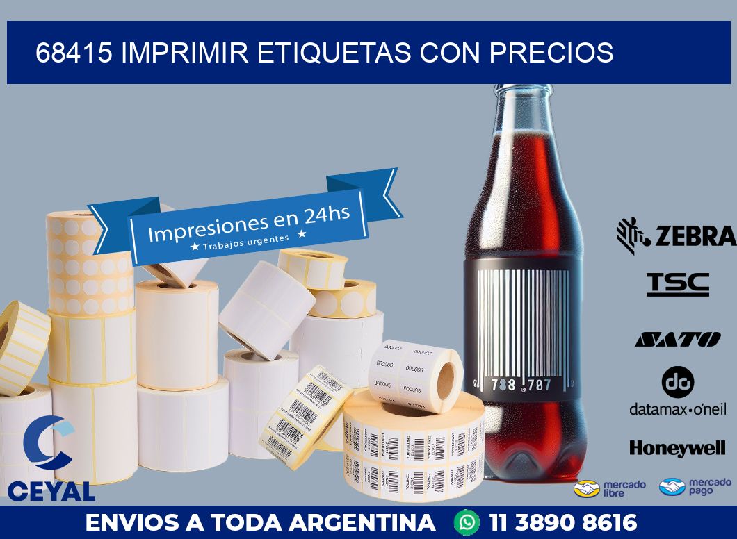 68415 IMPRIMIR ETIQUETAS CON PRECIOS