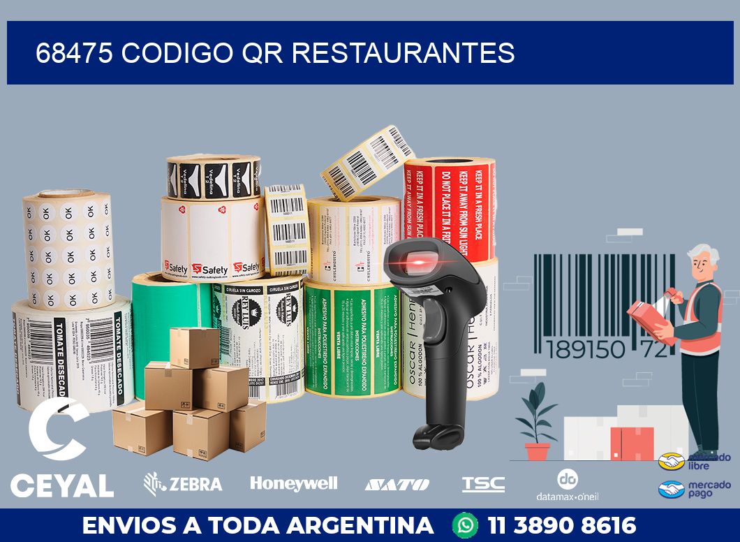 68475 CODIGO QR RESTAURANTES