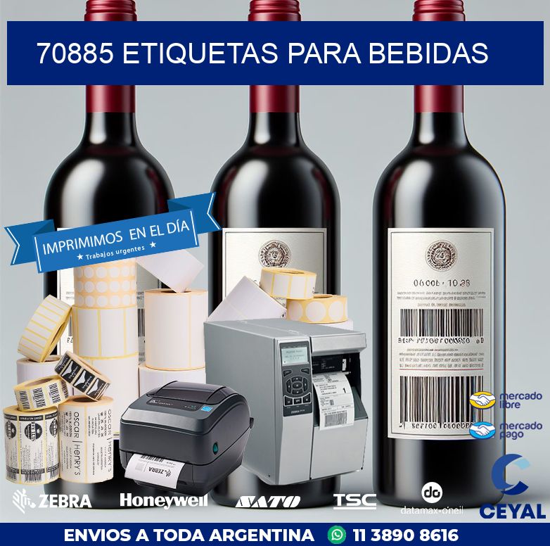 70885 ETIQUETAS PARA BEBIDAS