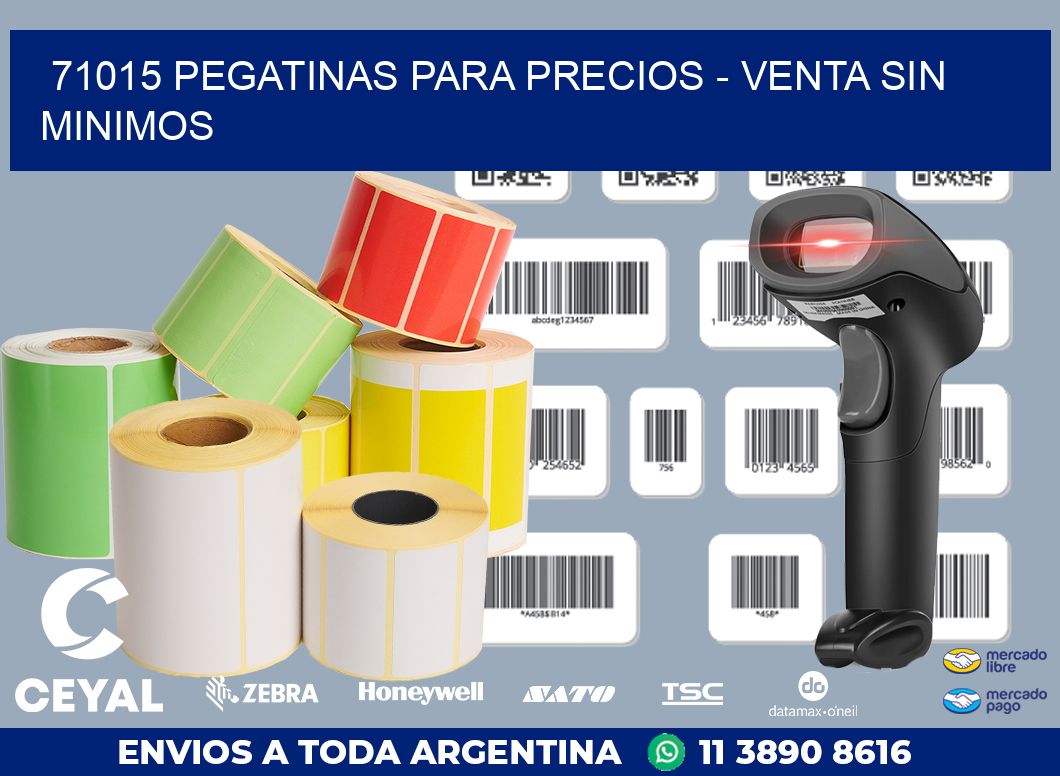 71015 PEGATINAS PARA PRECIOS - VENTA SIN MINIMOS