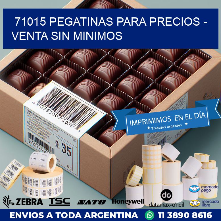 71015 PEGATINAS PARA PRECIOS – VENTA SIN MINIMOS