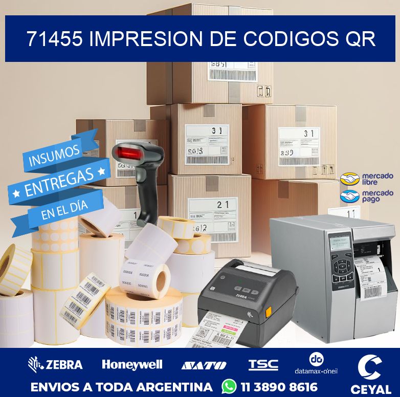 71455 IMPRESION DE CODIGOS QR
