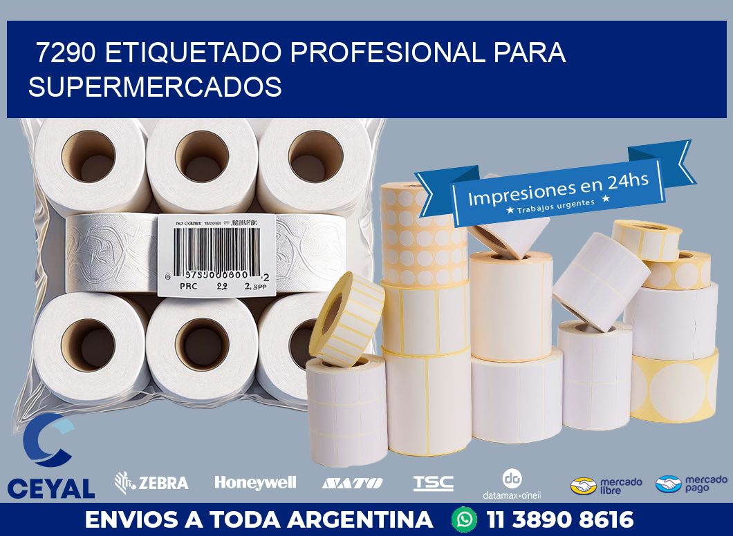 7290 ETIQUETADO PROFESIONAL PARA SUPERMERCADOS