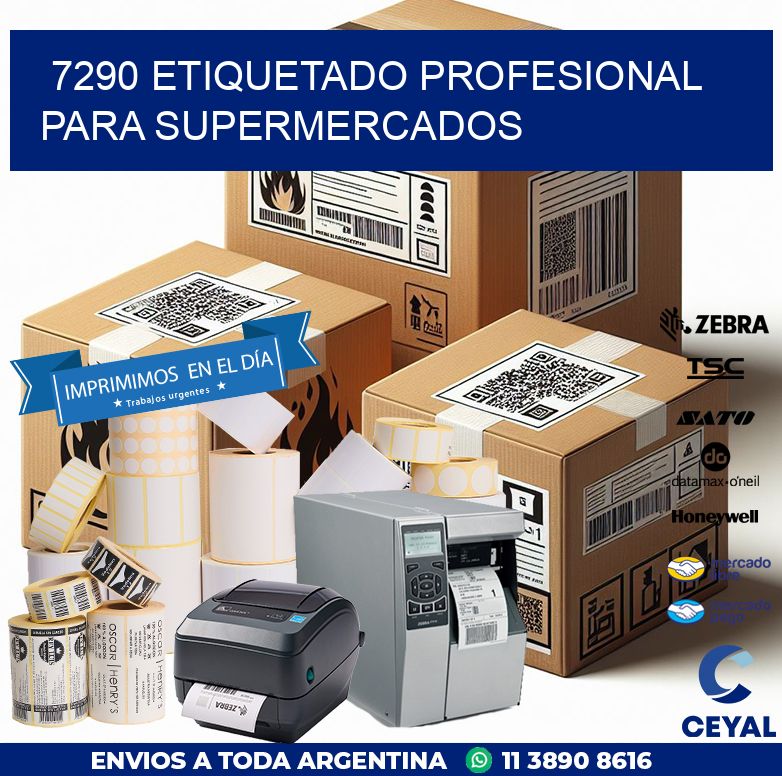 7290 ETIQUETADO PROFESIONAL PARA SUPERMERCADOS