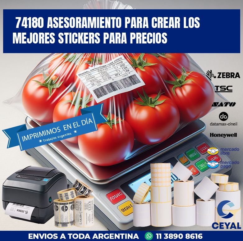 74180 ASESORAMIENTO PARA CREAR LOS MEJORES STICKERS PARA PRECIOS