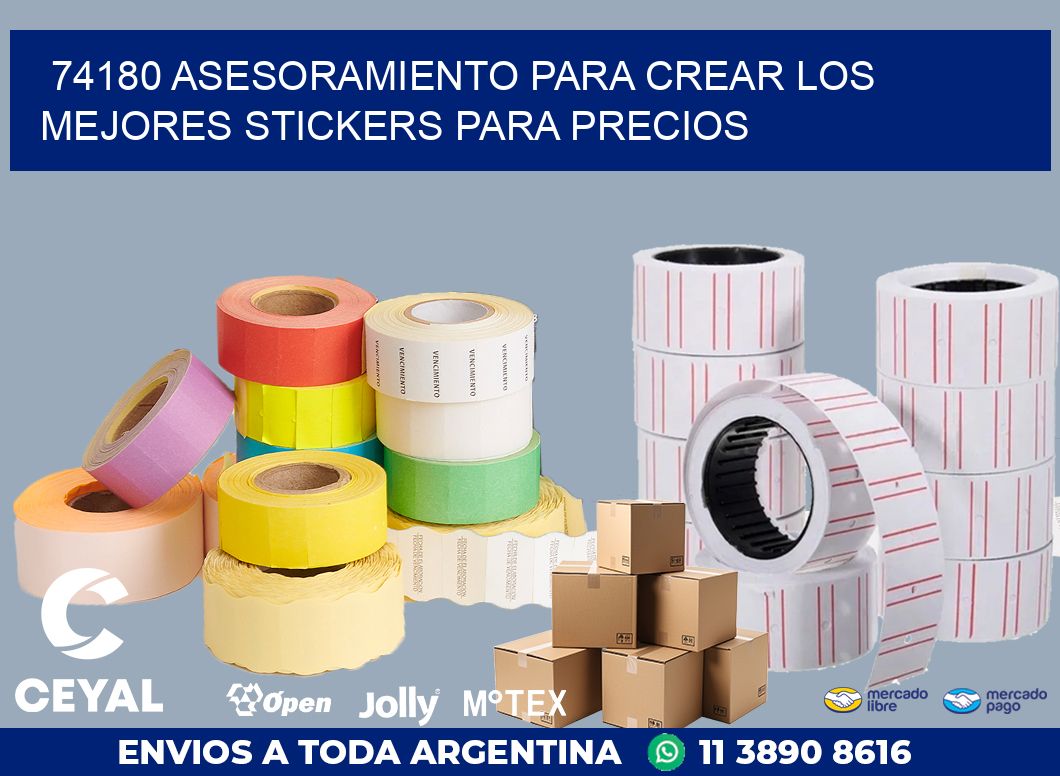 74180 ASESORAMIENTO PARA CREAR LOS MEJORES STICKERS PARA PRECIOS