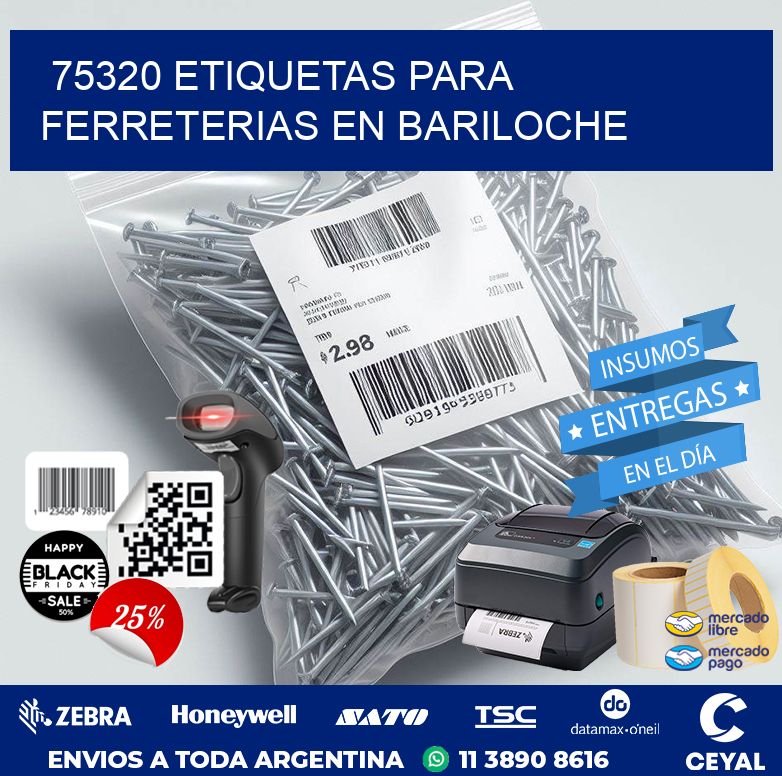 75320 ETIQUETAS PARA FERRETERIAS EN BARILOCHE