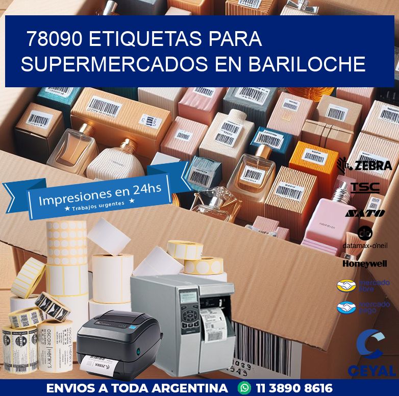 78090 ETIQUETAS PARA SUPERMERCADOS EN BARILOCHE