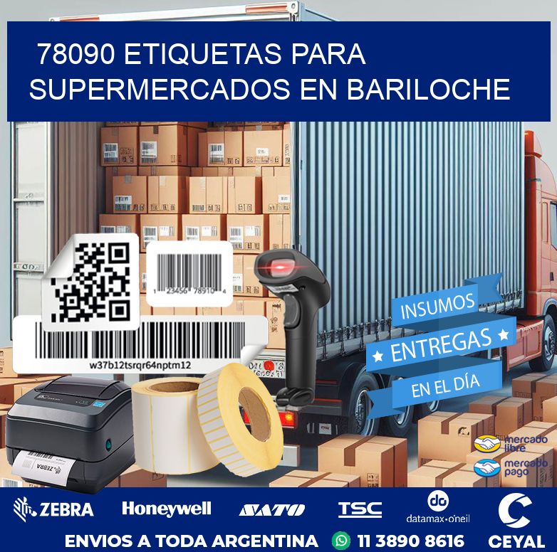 78090 ETIQUETAS PARA SUPERMERCADOS EN BARILOCHE