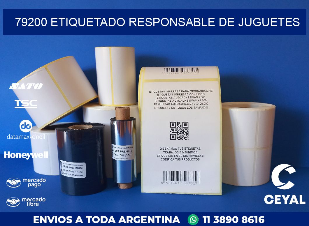 79200 ETIQUETADO RESPONSABLE DE JUGUETES