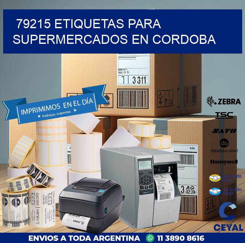 79215 ETIQUETAS PARA SUPERMERCADOS EN CORDOBA
