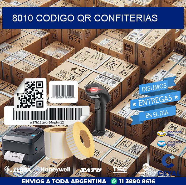 8010 CODIGO QR CONFITERIAS