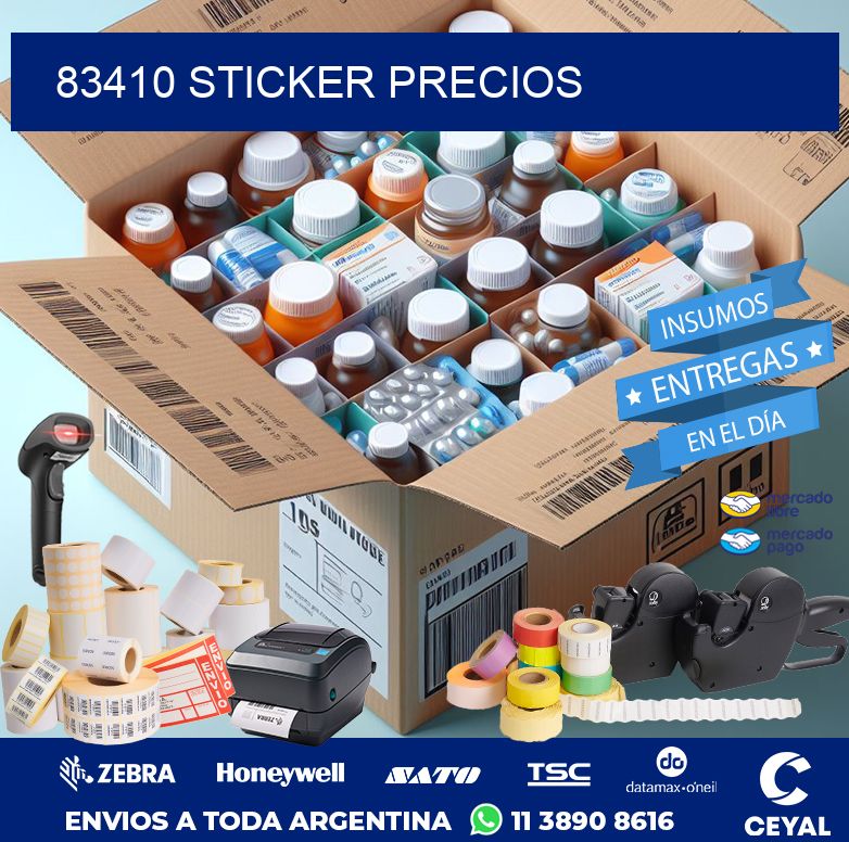 83410 STICKER PRECIOS