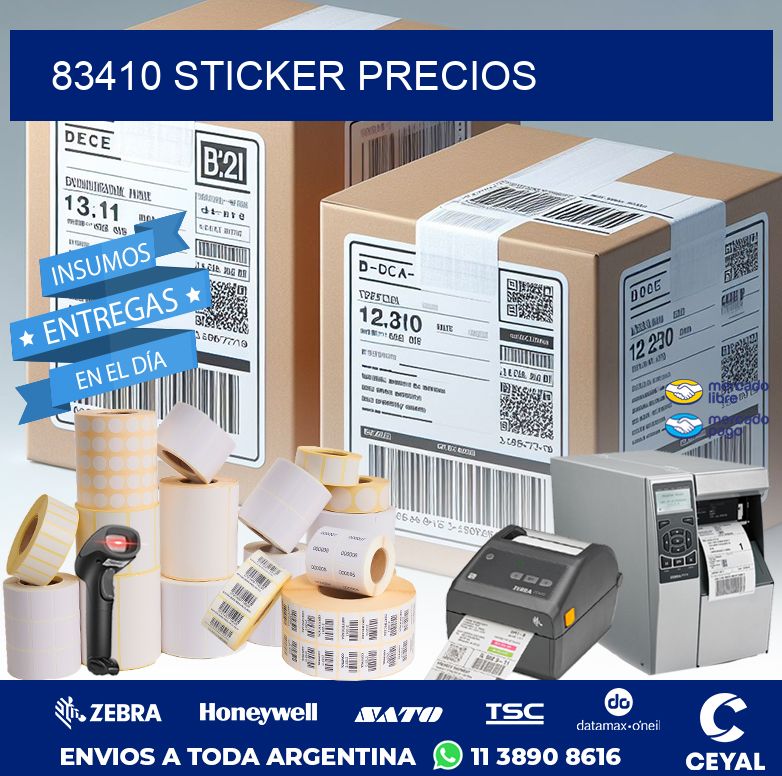83410 STICKER PRECIOS