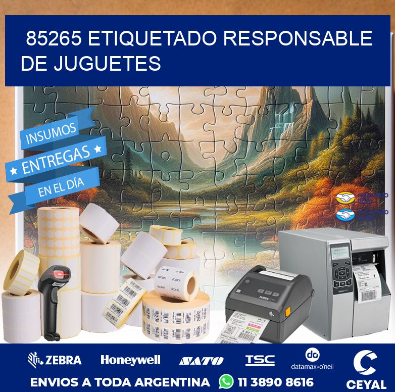 85265 ETIQUETADO RESPONSABLE DE JUGUETES