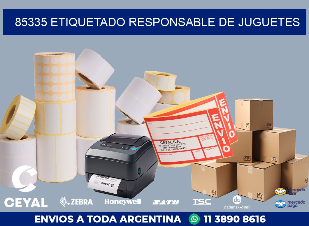 85335 ETIQUETADO RESPONSABLE DE JUGUETES