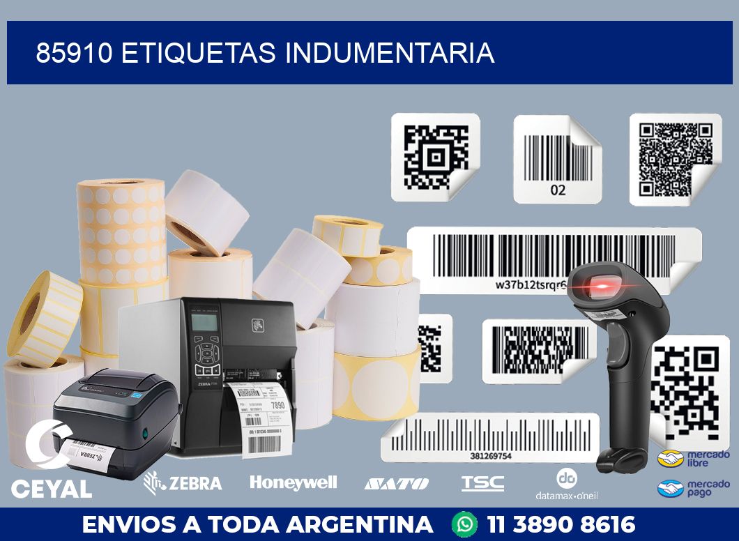 85910 ETIQUETAS INDUMENTARIA