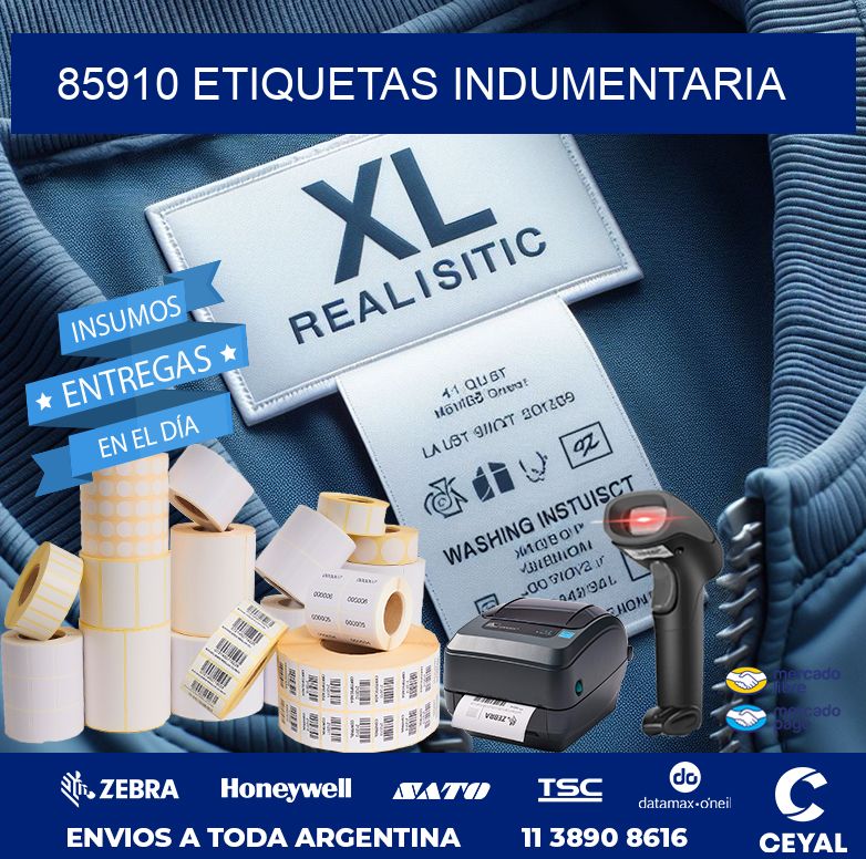 85910 ETIQUETAS INDUMENTARIA
