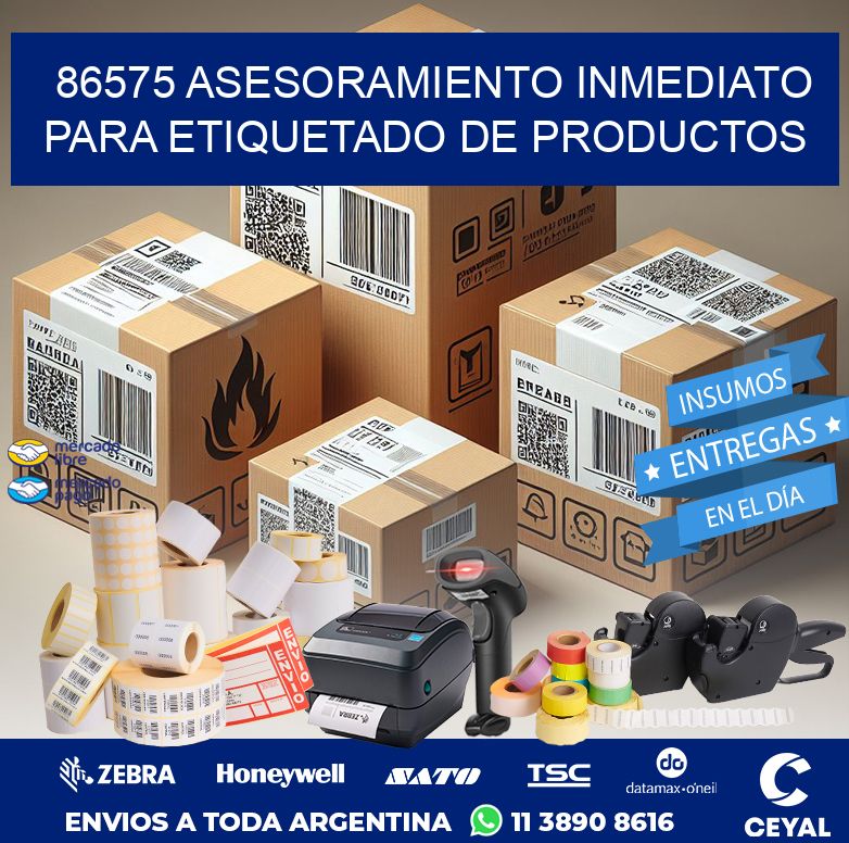 86575 ASESORAMIENTO INMEDIATO PARA ETIQUETADO DE PRODUCTOS