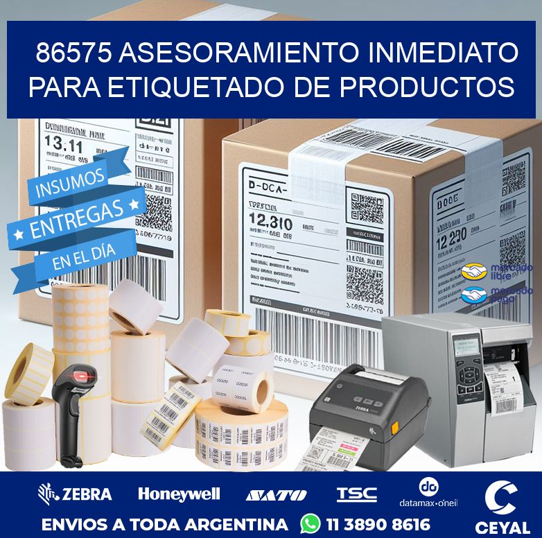 86575 ASESORAMIENTO INMEDIATO PARA ETIQUETADO DE PRODUCTOS