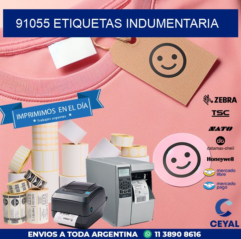 91055 ETIQUETAS INDUMENTARIA
