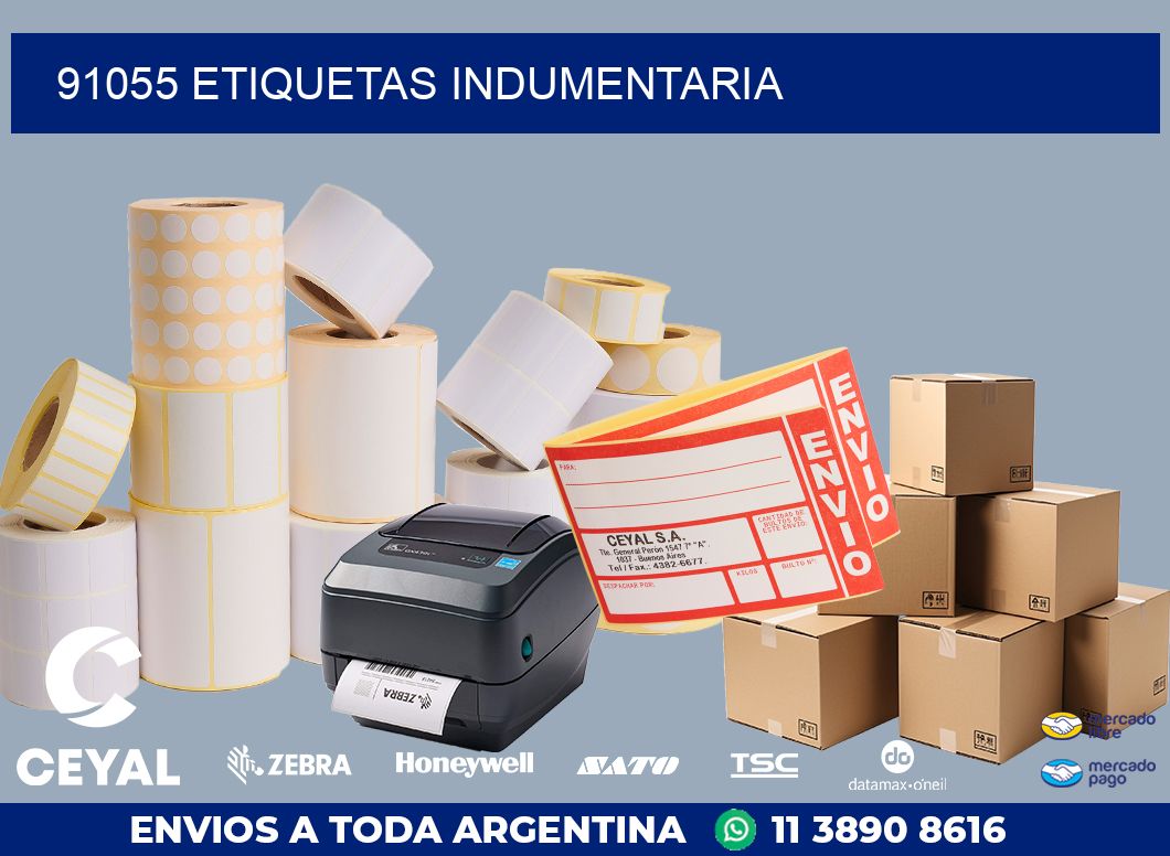 91055 ETIQUETAS INDUMENTARIA