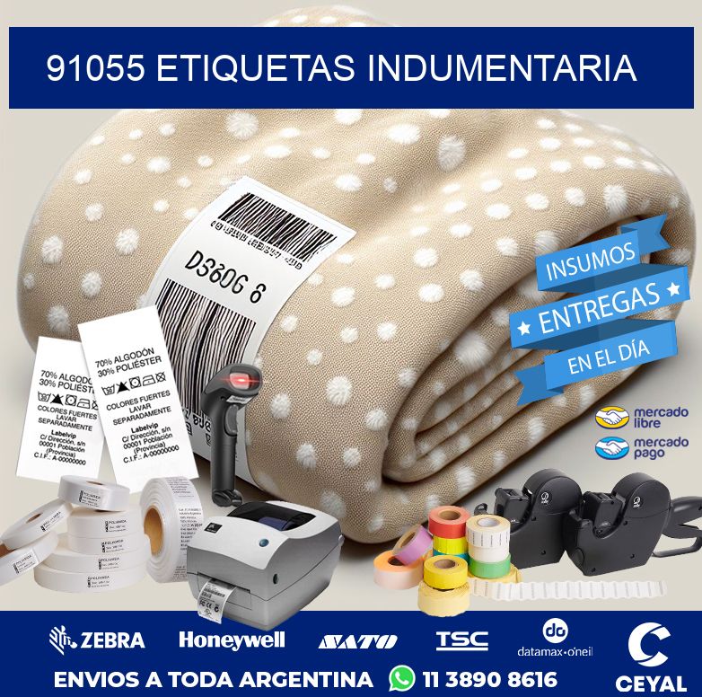 91055 ETIQUETAS INDUMENTARIA